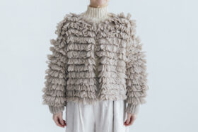 予約 G1102 HAND RING KNITTING HARVEST KNIT CARDIGAN mocha 9月中〜9月末 1