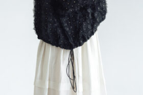 BN2570 Embroidery Blouse   Black 5