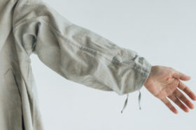 BN2579 Hood Big Shirt  L.Blue 4