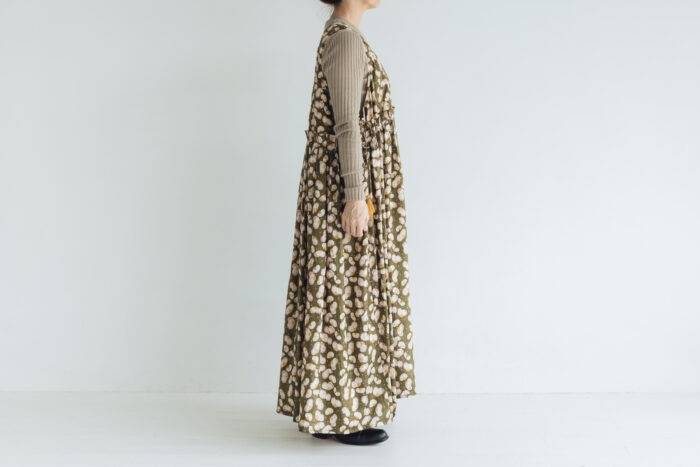 BN 2561 Embroidery Dress  olive 2