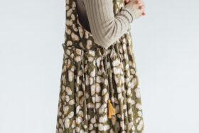 BN 2561 Embroidery Dress  olive 4