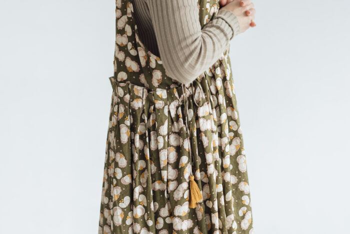BN 2561 Embroidery Dress  olive 4