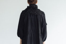 BN2597 Hand Crochet Scarf black 3