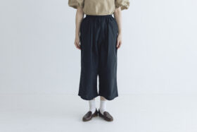 TAFFETA GUM PANTS black 1