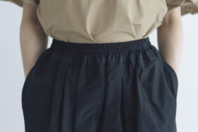 TAFFETA GUM PANTS black 4