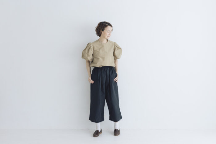 TAFFETA GUM PANTS black 5
