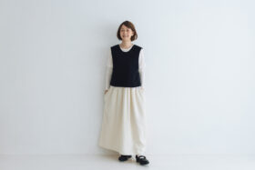 予約 G1125 BACK CROSS FILLING VEST  black 10月中〜10月末 5