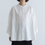 予約 R321 CAMILLE BAND COLLER SHIRT white  10月末〜11月初