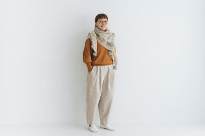 予約 R325 CORDUROY TAPERED PANTS pearl gray 10月末〜11月初 5