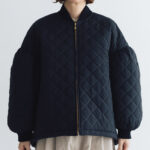 予約 R323 QUILTING BLOUSON black  10月末〜11月初