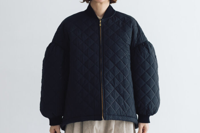 予約 R323 QUILTING BLOUSON black  10月末〜11月初 1