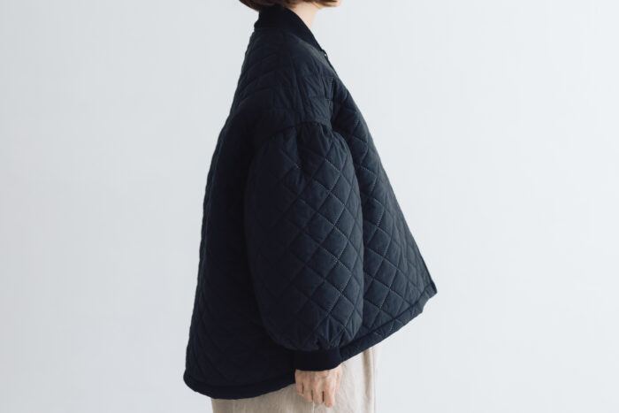 予約 R323 QUILTING BLOUSON black  10月末〜11月初 2