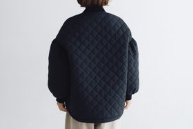 予約 R323 QUILTING BLOUSON black  10月末〜11月初 3