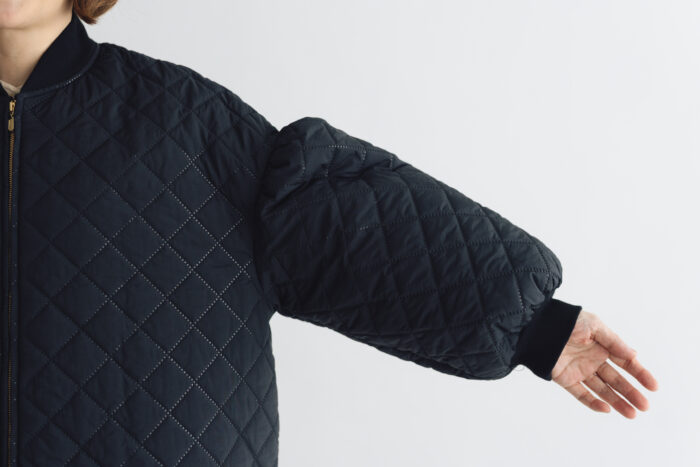予約 R323 QUILTING BLOUSON black  10月末〜11月初 4