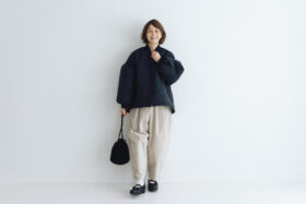 予約 R323 QUILTING BLOUSON black  10月末〜11月初 6