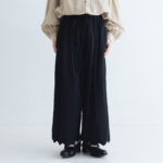 予約 R307 JOU JOU EASY PANTS black 9月中〜9月末
