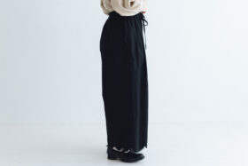 予約 R307 JOU JOU EASY PANTS black 9月中〜9月末 2