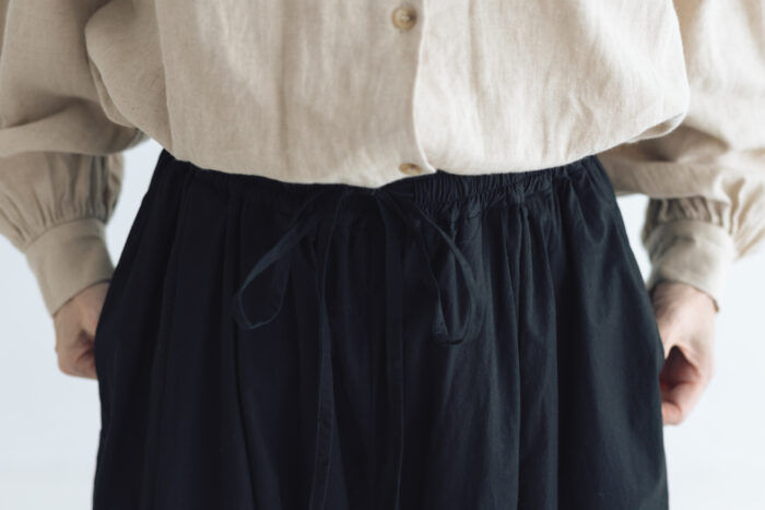 予約 R307 JOU JOU EASY PANTS black 9月中〜9月末 4