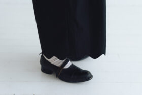 予約 R307 JOU JOU EASY PANTS black 9月中〜9月末 5