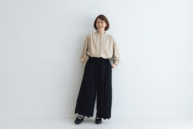 予約 R307 JOU JOU EASY PANTS black 9月中〜9月末 6