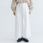 予約 R307 JOU JOU EASY PANTS white 9月中〜9月末