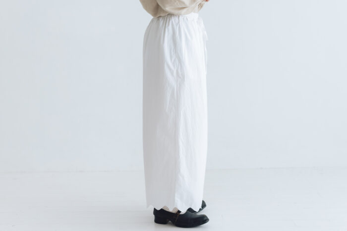 予約 R307 JOU JOU EASY PANTS white 9月中〜9月末 2