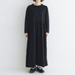 予約 R318 LAMPSHADE ONE PIECE noir  10月中〜10月末