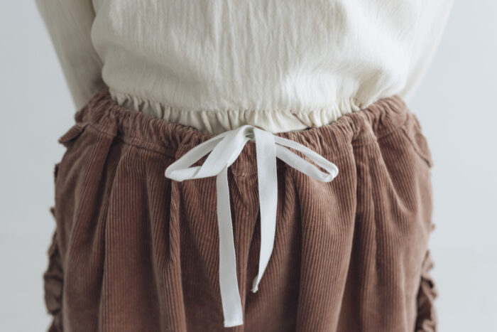 予約 G1128 CORDUROY VIVIENNE PANTS dusty pink  10月中〜10月末 5