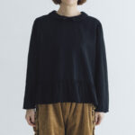 予約 R317 LAMPSHADE BLOUSE noir  10月中〜10月末