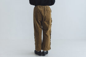 予約 G1128 CORDUROY VIVIENNE PANTS beige  10月中〜10月末 3