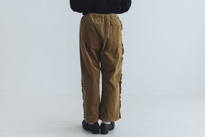 予約 G1128 CORDUROY VIVIENNE PANTS beige  10月中〜10月末 3