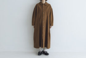 予約 R309 PAINTER CANVAS COAT ALMOND  9月中〜9月末 1
