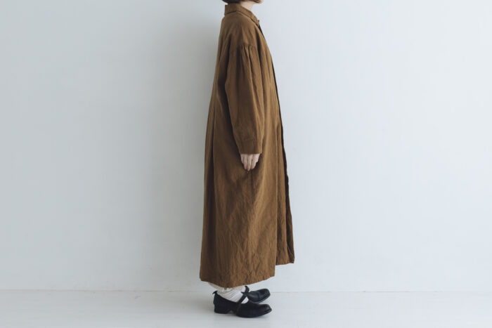 予約 R309 PAINTER CANVAS COAT ALMOND  9月中〜9月末 2