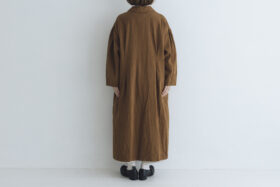予約 R309 PAINTER CANVAS COAT ALMOND  9月中〜9月末 3