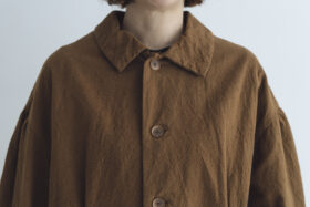 予約 R309 PAINTER CANVAS COAT ALMOND  9月中〜9月末 4
