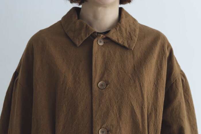 予約 R309 PAINTER CANVAS COAT ALMOND  9月中〜9月末 4