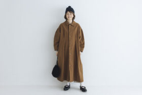 予約 R309 PAINTER CANVAS COAT ALMOND  9月中〜9月末 6