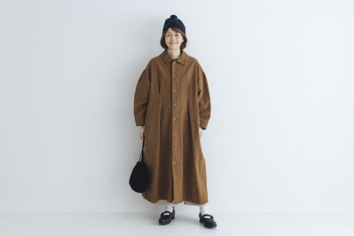 予約 R309 PAINTER CANVAS COAT ALMOND  9月中〜9月末 6