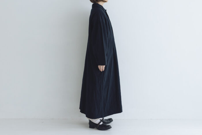 予約 R309 PAINTER CANVAS COAT noir  9月中〜9月末 2
