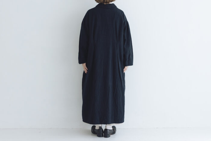 予約 R309 PAINTER CANVAS COAT noir  9月中〜9月末 3