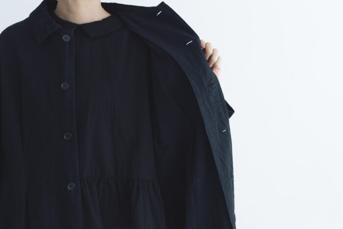 予約 R309 PAINTER CANVAS COAT noir  9月中〜9月末 5