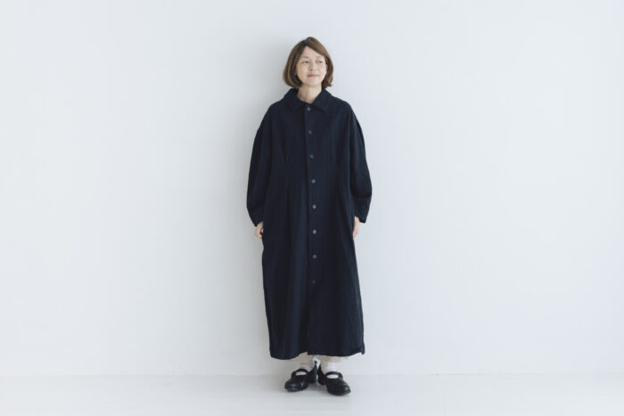 予約 R309 PAINTER CANVAS COAT noir  9月中〜9月末 6