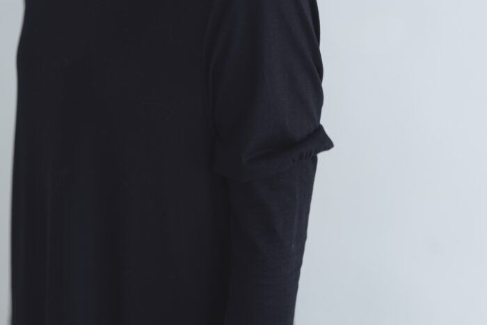 予約 R314 PUFF SLEEVE ONE PIECE noir  9月末〜10月初 4