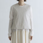 予約 G1125 BACK CROSS FILLING VEST  kinari  10月中〜10月末