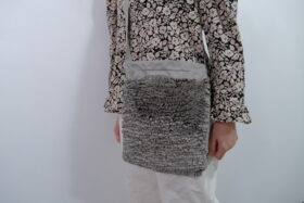 No.7993 H.C.C FRILL SHOULDER BAG gray 2-4月 1