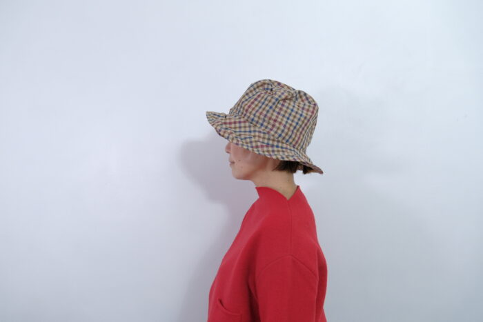 No.7928 GUN CLUB TAFFETA BUCKET HAT 2-4月 1
