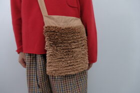 No.7993 H.C.C FRILL SHOULDER BAG ochre 2-4月 1