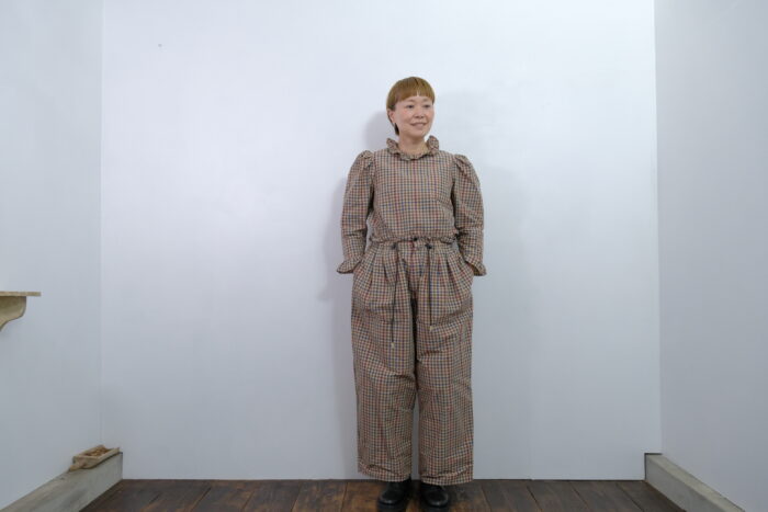 No.7923 GUN CLUB TAFFETA MEIER BLOUSE 2-4月 6