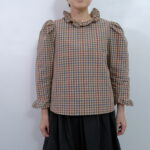 No.7923 GUN CLUB TAFFETA MEIER BLOUSE 2-4月