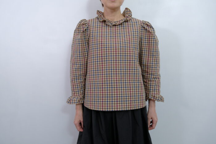 No.7923 GUN CLUB TAFFETA MEIER BLOUSE 2-4月 1